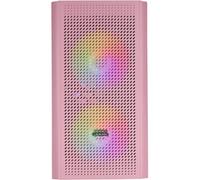 Boitier Mini Tour Micro ATX MC300 RGB avec panneau vitré (Rose)