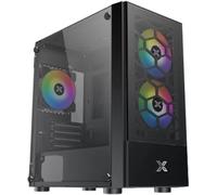 Boitier Mini Tour Micro ATX Xigmatek Oreo RGB avec panneau vitré (Noir)
