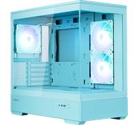 Boitier Mini Tour Micro ATX Zalman P30 V2 ARGB avec panneaux vitrés (Menthe)