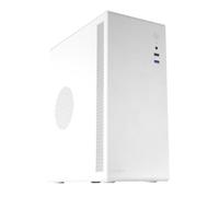 Boîtier mini-tour - NOVAX - Blanc - Ventilateur intégré - USB 3.0 - MicroATX/Mini-ITX