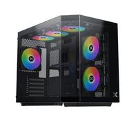 Boîtier Mini Tour - Xigmatek - Cubi M - Verre trempé - Noir - Excellente ventilation