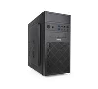 Boîtier minitour Micro-ATX/Mini-ITX TOOQ TQC-4701U3C-B - Lecteur de Carte Avant, Noir