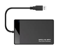 Boîtier mobile USB 3.0 de 2,5 pouces pour disques durs mécaniques, disques durs à états solides, boîtier dur pour ordinateur portable