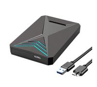 Boîtier mobile USB 3.0 de 2,5 pouces pour disques durs mécaniques, disques durs à états solides, boîtier pour disques durs