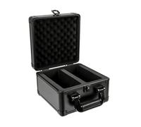 Boîtier, Modèle À Double Compartiment Avec Serrure t Finition Noire Mate