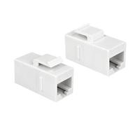 - Boîtier modulaire (couplage) - CAT 6 - UTP - RJ-45 - blanc