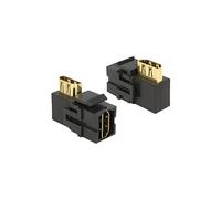 Delock - Boîtier modulaire (couplage) - HDMI - noir