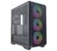 Tour midi MONTECH AIR 903 MAX Boîtier PC noir 4 ventilateurs LED pré-installés
