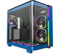Tour midi MONTECH KING 95 PRO Tempered Glass ARGB Boîtier PC bleu