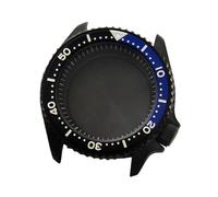 Boîtier Montre 42 mm PVD Noir Plongée Couronne à 4 Heures Acier 316L Compatible avec Mouvement NH36A pour Seiko SKX/007/5 Sports