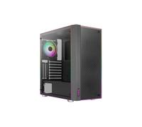 Boitier Moyen Tour ATX AeroCool Skribble RGB avec panneaux vitrés (Noir)
