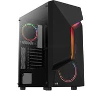 Boîtier Moyen Tour ATX - AeroCool - Scape V1 RGB - Panneau vitré - 8 emplacements ventilateurs - Noir