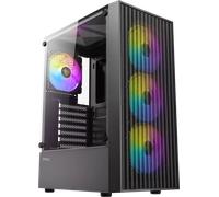 Boitier Moyen Tour ATX Antec AX27 Elite RGB avec panneau vitré (Noir)