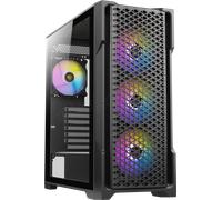Boitier Moyen Tour ATX Antec AX90 RGB avec panneau vitré (Noir)