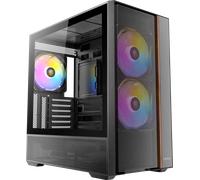 Boitier Moyen Tour ATX Antec Flux Rear RGB avec panneau vitré (Noir)