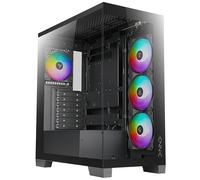 Boitier Moyen Tour ATX Azza Cove RGB avec panneaux vitrés (Noir)