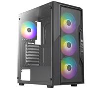 Boitier Moyen Tour ATX Azza Fighter RGB avec panneau vitré (Noir)