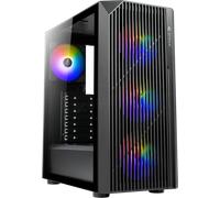 Boitier Moyen Tour ATX Azza Source RGB avec panneau vitré (Noir)