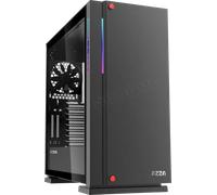 AZZA Boîtier Moyen Tour ATX Zircon RGB avec panneau vitré (Noir) G