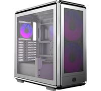 Boitier Moyen Tour ATX Cooler Master MasterFrame 500 Mesh RGB avec panneau vitré (Argent)