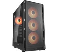 Cougar Gaming – Boîtier PC Mid-Tower ATX AIRFACEPURE Pro – Noir, 4x ARGB, Mesh, USB-C3.2, GPU 320mm
