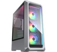 Cougar Gaming | BOITIER PC Gaming | Archon 2 RGB Blanc - Inclus 3 Ventilateurs ARGB - Verre trempé cristallin - Éclairage RVB - Refroidissement d'air - Juqu'à 6 Ventilateurs