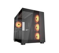 Cougar Gaming - Boitier PC - FV150RGB - Mini-ITX, Micro-ATX et ATX - Double Chambre - Compatible GPU 400 mm - ARGB - Refroidissement avancé - Jusqu’à Neuf Ventilateurs (Noir)