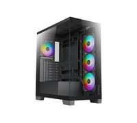 Boitier Moyen Tour ATX Cove RGB avec panneaux vitrés (Noir)