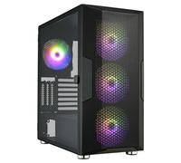 Boîtier PC - FSP - CMT212B - E-ATX - Verre trempé - 4 ventilateurs ARGB 140 mm