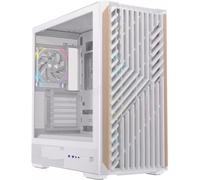 Boitier Moyen Tour ATX Einarex P800 RGB avec panneau vitré (Blanc)