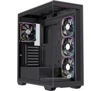 Boitier Moyen Tour ATX Einarex S700 RGB avec panneau vitré (Noir)