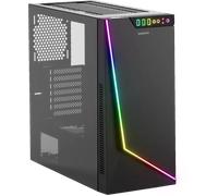 Boitier Moyen Tour ATX Gamdias Argus M1 RGB avec panneau vitré (Noir)