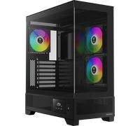Boitier Moyen Tour ATX Gamdias Atlas M1 RGB avec panneaux vitrés (Noir)