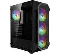 Boitier Moyen Tour ATX Gamdias Aura GC1 Elite RGB avec panneau vitré (Noir)