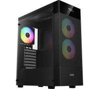 Boitier Moyen Tour ATX Gamdias Aura GC5 Elite RGB avec panneau vitré (Noir)