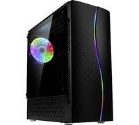 Kolink Boîtier moyen tour ATX Inspire K5 A – RGB, panneaux vitrés (Noir)
