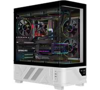 Boitier Moyen Tour ATX iTek Netron ARGB avec panneaux vitrés (Noir/Blanc)