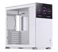 Boitier Moyen Tour ATX Jonsbo D41 Screen avec panneau vitré (Blanc)