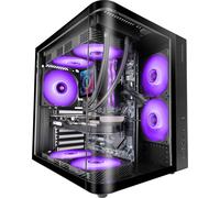 Boitier Moyen Tour ATX Mars Gaming MC-Curv avec panneaux vitrés (Noir)