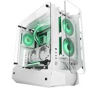 Boitier Moyen Tour ATX Mars Gaming MC-Edge avec panneaux vitrés (Blanc)