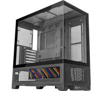 Boitier Moyen Tour ATX Mars Gaming MC-LCDX avec panneaux vitrés (Noir)