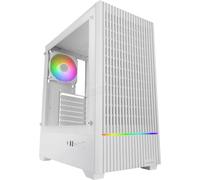 Boitier Moyen Tour ATX Mars Gaming MC-Quantum RGB avec panneau vitré (Blanc)