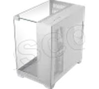 Mars Gaming Boîtier Gaming ATX MC-VISION - 3x verre trempé, double chambre, mères inversées, Blanc