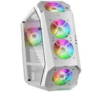 Boitier Moyen Tour ATX MC51 RGB avec panneaux vitrés (Blanc)