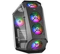Boitier Moyen Tour ATX MC51 RGB avec panneaux vitrés (Noir)