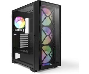 Boitier Moyen Tour ATX Montech Air 1000 Premium avec panneau vitré (Noir)