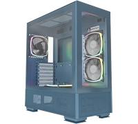 Boitier Moyen Tour ATX Montech Sky Two RGB avec panneaux vitrés (Bleu)
