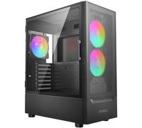 Boîtier Moyen Tour ATX NX410 RGB avec Panneau Vitré, Noir
