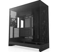 NZXT Boîtier moyen-tour H9 Flow CM-H92FB-01 double chambre, panneaux en verre trempé Noir