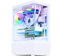 Boîtier PC Gamer - SPIRIT OF GAMER - SPECTRA ARTIC - RGB - 3 Ventilateurs 120 mm - Compatible ATX/mATX
